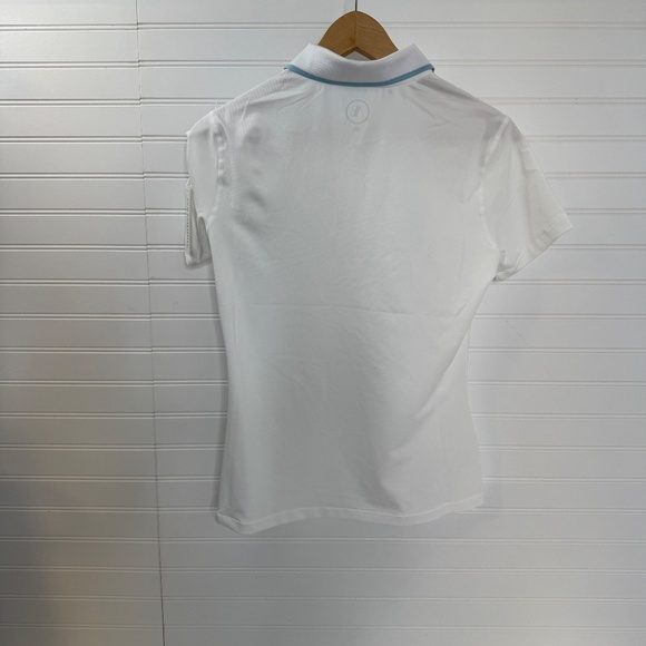 NEW Addison Bay White Polo Small - Picture 3 of 5